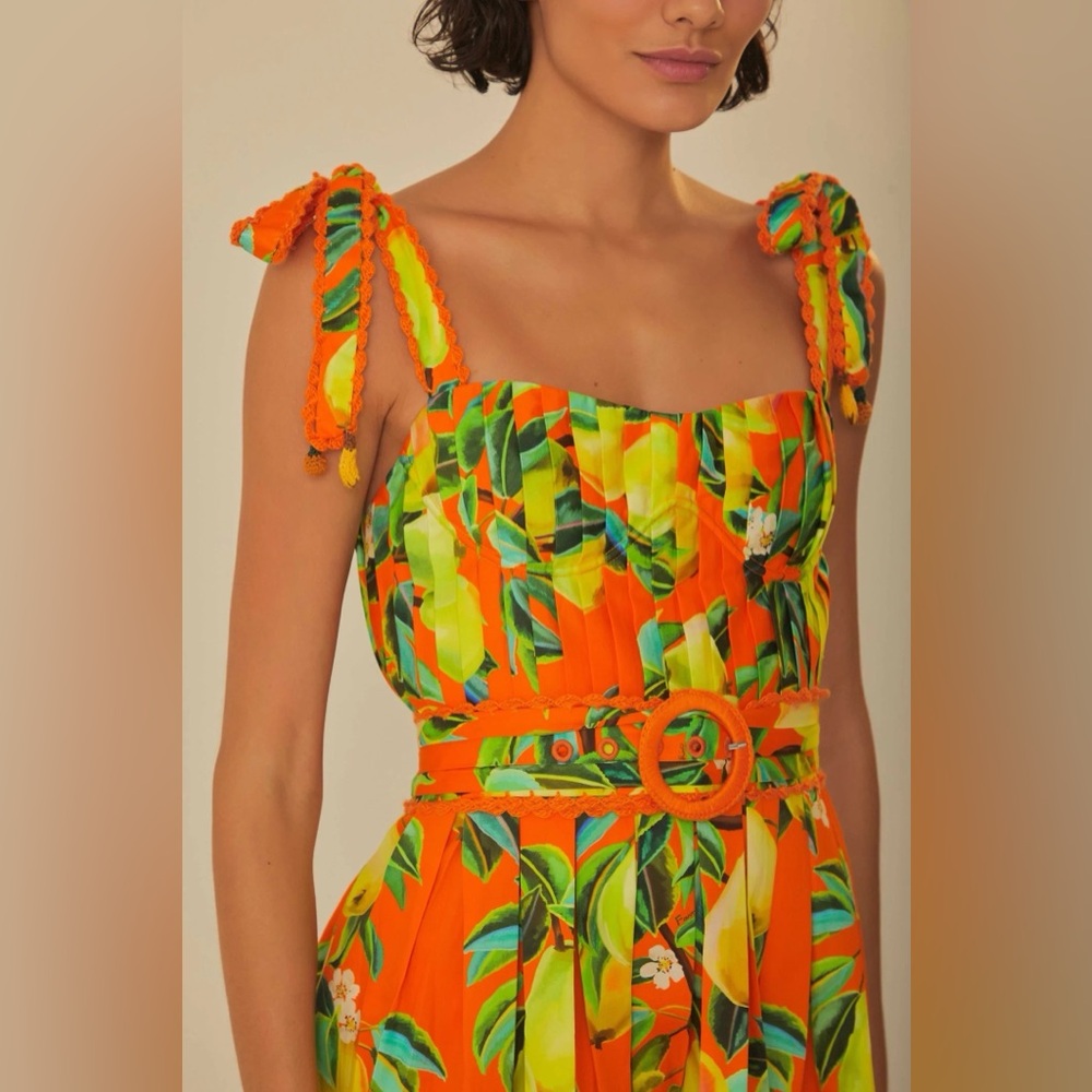NWT Farm Rio Chic Pears mini dress - Picture 3 of 14